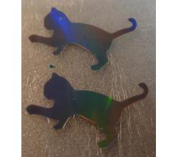 2  Buegelpailletten Katze3  spiegel irisierend